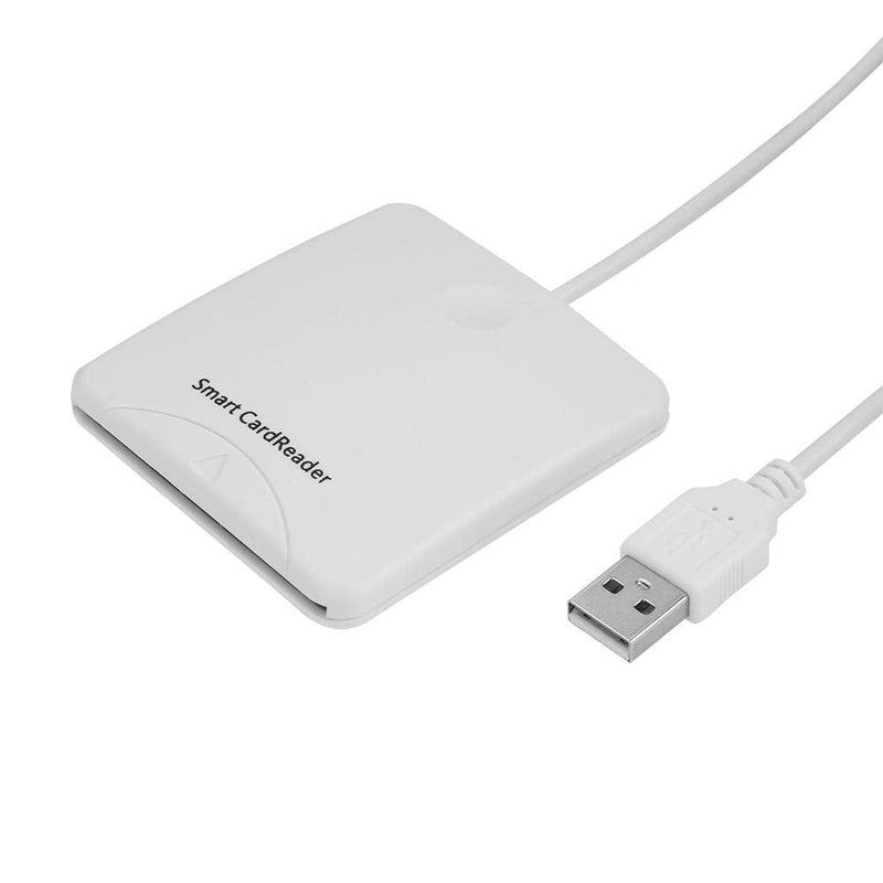 USB Smart Chip Reader,Portable USB Credit Card Reader,Full Speed Smart IC Mobile Bank Credit Card Readers for Supports Windows 98/me/2000/xp/vista/Win7(32bit&64bit), Mac OS X, Linux or Above System