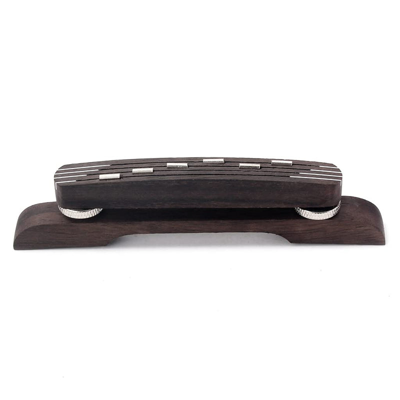 [AUSTRALIA] - Adjustable Acoustic Guitar Bridge Rosewood Jazz Guitar Bridge Bass Guitar Mandolin Replacement Part 