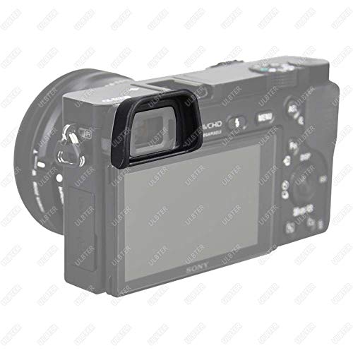 ULBTER Eyepiece Eyecup for Sony Alpha A6100 A6300 A6000 NEX-6 NEX-7 [2Pack]