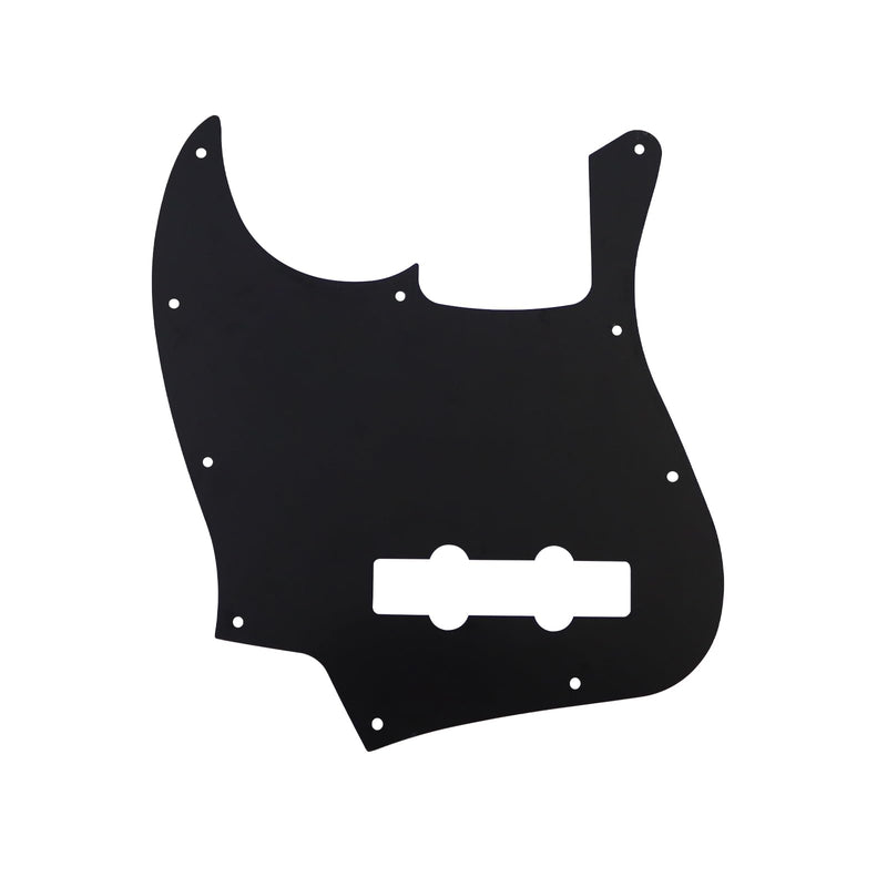 [AUSTRALIA] - 10-Hole J Bass Pickguard for Fender American/Mexican-Made Standard Jazz Bass | Multiple Color Options - Retro Turtle 