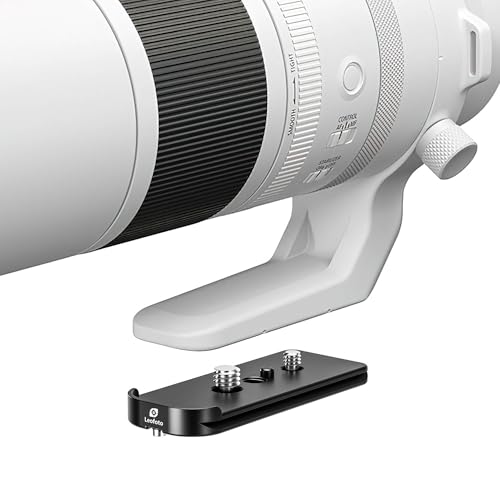 Leofoto CF-06 Replacement Lens Foot for Canon RF 200-800mm F6.3-9 is USM, Anti Twisting Design, Safty Screw, Arca Compatible