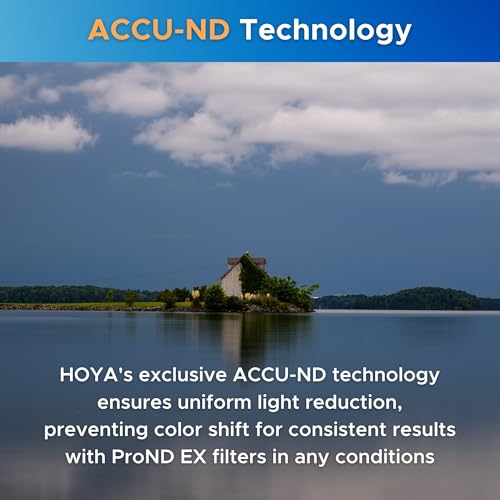 Hoya PRO ND-EX 52mm ND64 6-Stop Neutral Density Filter with ACCU-ND Tech 52 mm