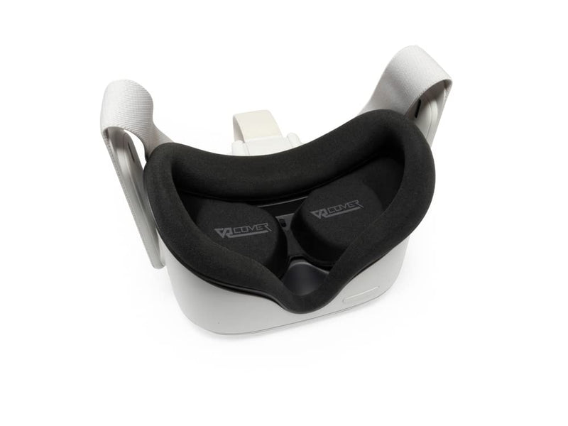 VR Cover Lens Cover for Apple Vision Pro, Meta Quest 3, Quest 2, Pico Neo3 Link, Pico Neo3 Pro, and Pico Pro Eye (Black) Black