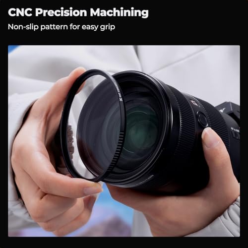 K&F CONCEPT 82mm MCUV Lens Protection Filter High Definition Optical Glass