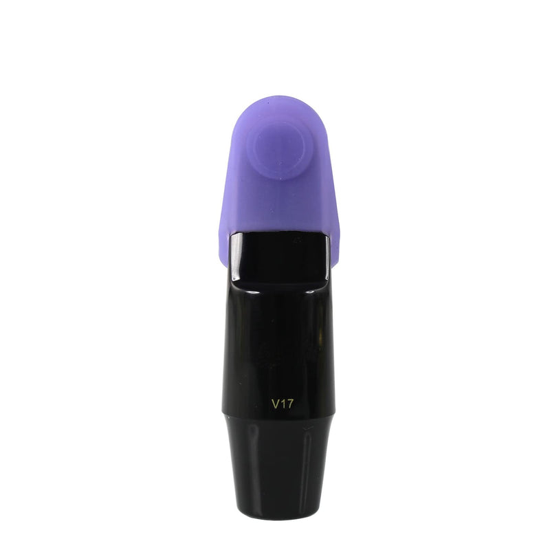 Silica Gel Mouthpiece Cap Durable Mouthpiece Protector for Clarinet/Alto Saxophone Sax Mouthpiece Protective Cap Middle Size(Purple) clarinet/alto sax middle size(purple)