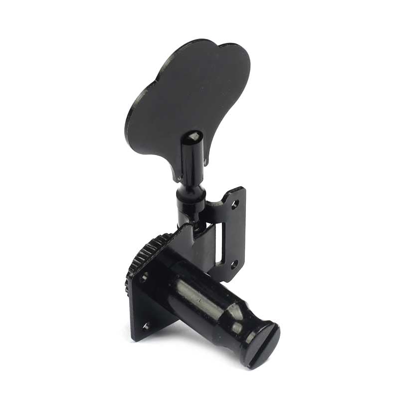 [AUSTRALIA] - MAXCHEER Guitar Bass Tuners Bass Guitar Tuning Keys,Ratio Headstock Sealed Machine Head Replacement for Electric Jazz Bass or Precision Instruments 1:24 (4R) black 