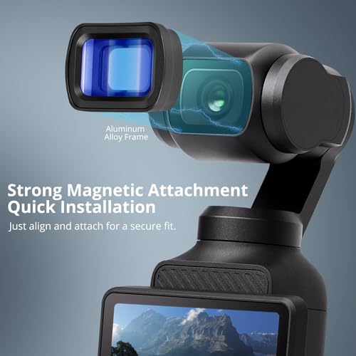 1.2X Anamorphic Lens Compatible with DJI Osmo Pocket 3/4/Xtra Muse 1.2X Anamorphic