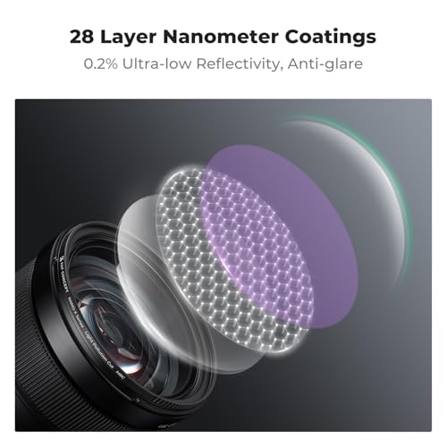 K&F CONCEPT 77mm Clear Natural Night Filter Pollution Reduction