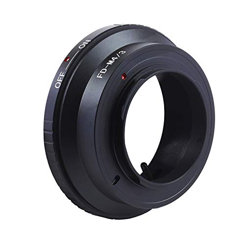 Compatible with for Canon FD Lens Micro 4/3 M4/3 Adapter LUMIX GX7 GF6 GH3 G5 GF5 GX1 GF3 G3 & for Olympus OM-D E-M1 E-M5 E-PL6 E-P5 Camera Canon FD to M4/3 adapter