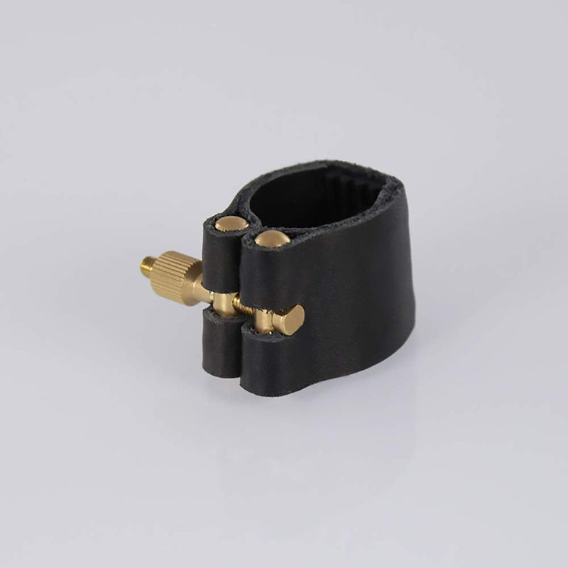 Rochix Genuine Leather Ligature and Plastic Cap for Bb Clarinet clarinet genuine leather ligature