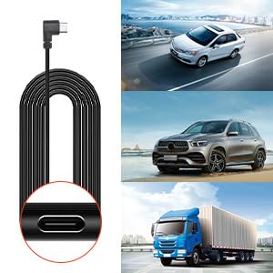[AUSTRALIA] - REDTIGER F7N Dash Cam Hardwire Kit USB C Port, Dashboard Camera Car Charger Cable Kit 12V- 24V to 5V w/Fuse Kit, Low Voltage Protection for Dash Cam Double-4 Fuses 