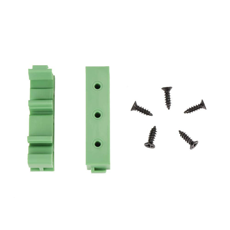 Marhynchus 20 Pin Connector Breakout Block Header IDC20P Terminal Block Connector PLC Interface with Bracket
