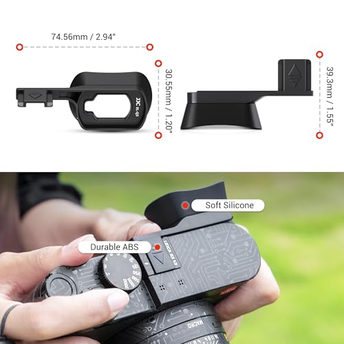 JJC Silicone Eyecup Viewfinder for Leica Q3 43 & Q3 with Extended Design