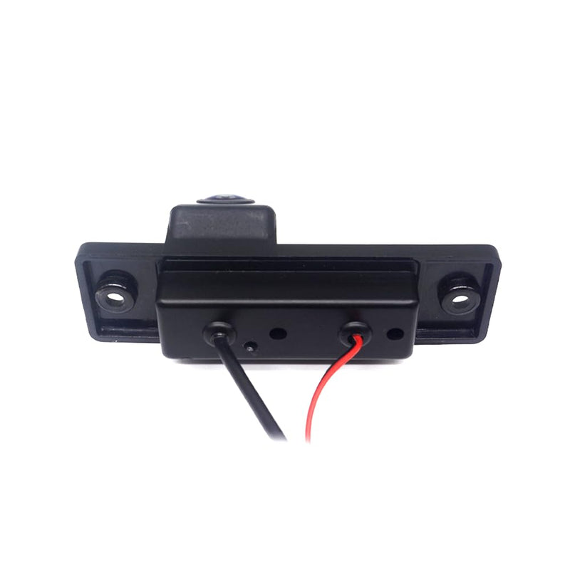 AHD/CVBS Car Rear View Camera's Fisheye Lens License Plate Lamp-Camera with RCA Cable & Vehicle Camera for Toyota 4Runner/Hilux Surf/Fortuner SW4 / Toyota Innova & Backup Camera (CVBS) CVBS
