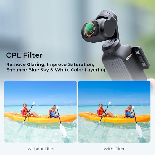 K&F CONCEPT Magnetic 4 Pack UV CPL ND2-32 ND32-512 Filter Set CPL+ ND2-32 + ND32-512 + UV