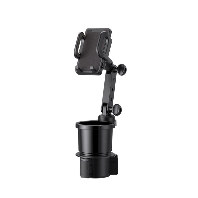 Center Console 2 in 1 Universal Cell Phone Holder Car Cupholder, Cup Holder Phone Mount for Car, Phone Mount for Car with 360° Rotation Fit for Most Cars
