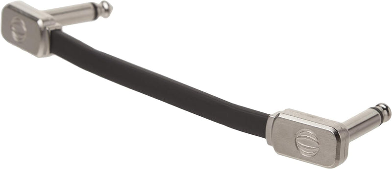 Ernie Ball Flat Ribbon Patch Cable Set 3x2 Length 3 inch in Black P06220 - Pack of 2