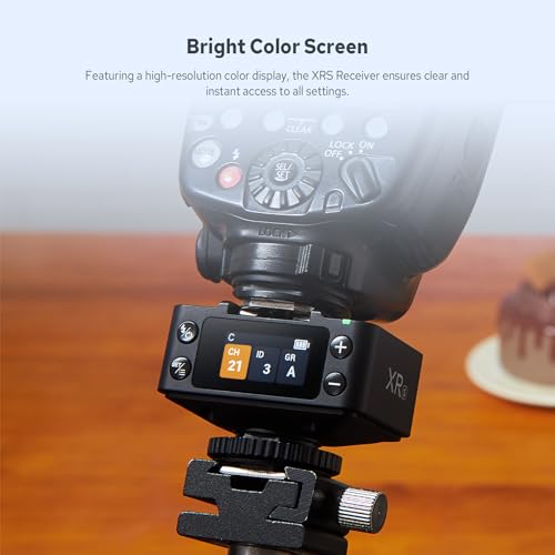 Godox XR S TTL Wireless Flash Receiver for Sony, 2.4G HSS Remote Trigger
