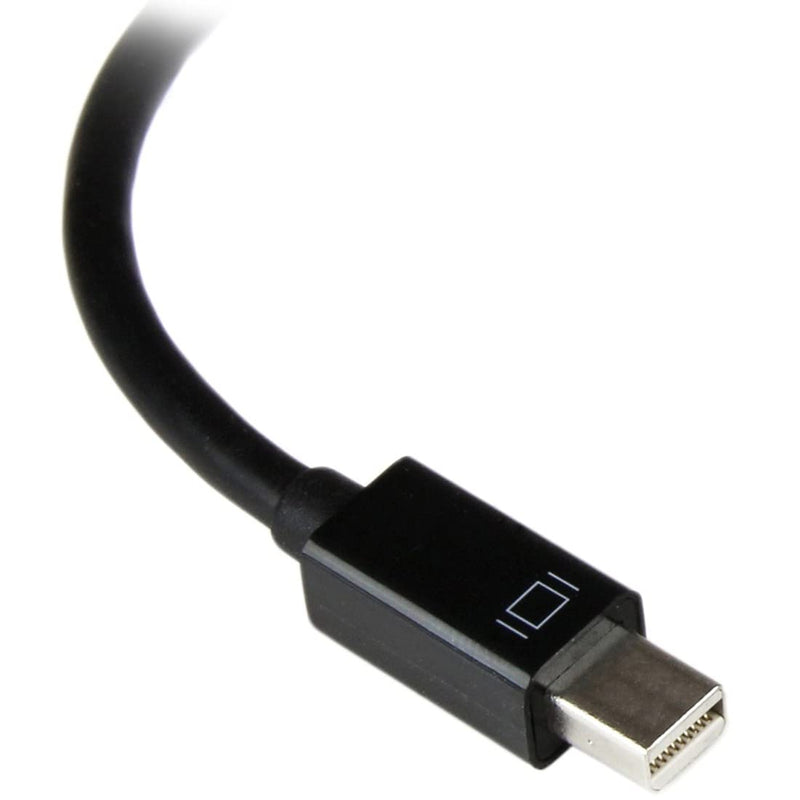 StarTech.com Mini DisplayPort to VGA Adapter - Active Mini DP to VGA Converter - 1080p Video - mDP or Thunderbolt 1/2 Mac/PC to VGA Monitor/Projector/Display - mDP 1.2 to VGA Dongle - Black (MDP2VGA2)