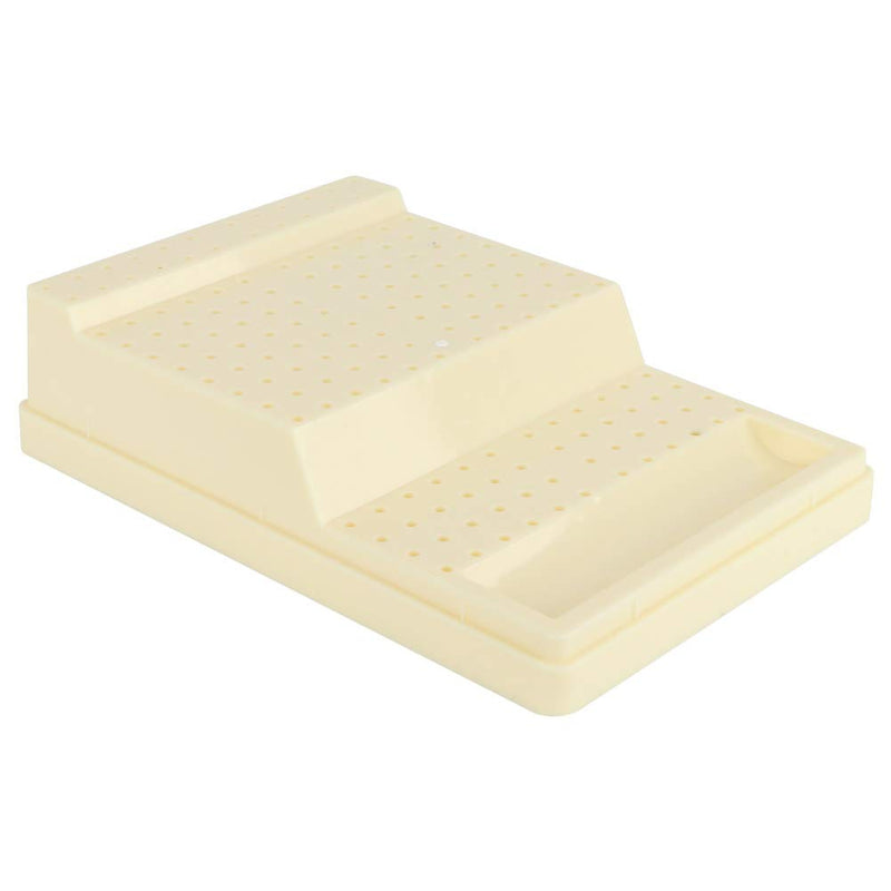 Fafeicy 168 Hole Dental Disinfectant Drill Holder Station Drill Block Organizer Dental Accessories
