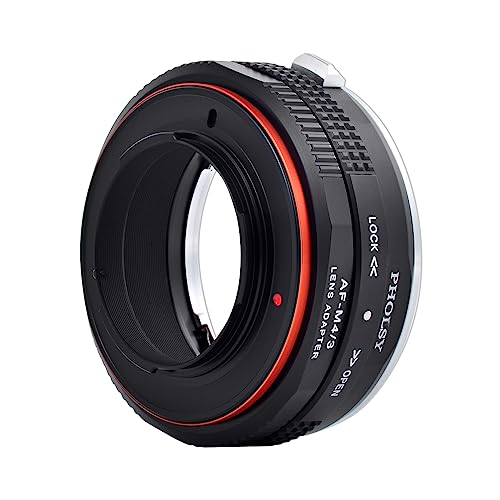 PHOLSY Adapter Compatible with Sony A Minolta AF Lens to MFT M4/3 Camera Sony A / Minolta AF to M4/3