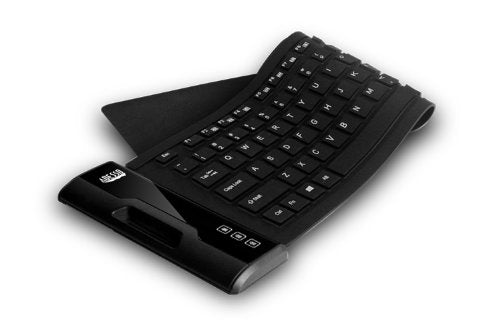 Adesso SlimTouch 232 Antimicrobial Waterproof Flexible Keyboard for Windows 8/7/Vista/XP/2000 (AKB-232UB), black