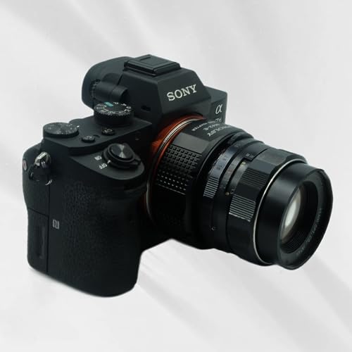 PHOLSY Lens Mount Adapter Compatible with M42 42mm Lens and Sony E Camera M42 to Sony E