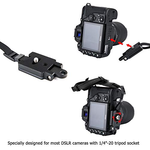 Long Soft EF Eyecup Eyepiece Viewfinder & Microfiber Padded Hand Strap for Canon EOS Rebel T7 T6 T5 T8i T7i T6i T6s T5i SL3 SL2 90D 80D 70D 77D 60D 5D 5D Mark II 6D 6D Mark II & More Canon Cameras