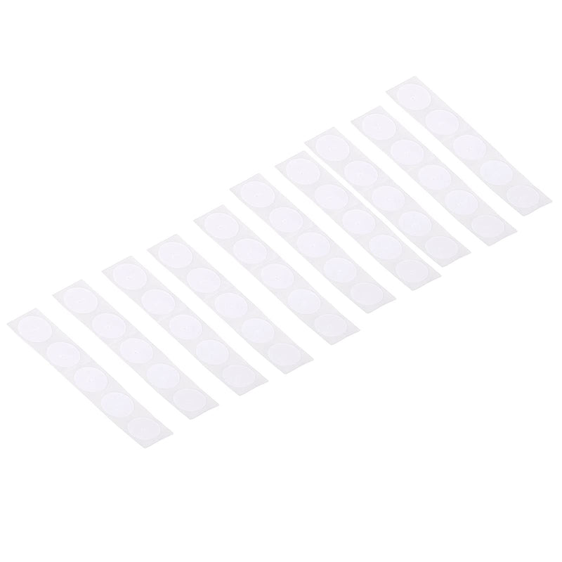 Pack of 50 13.56 MHz NFC RFID Sticker Label 504 Byte Repeatable Written High Frequency IC UID Label for Access Control