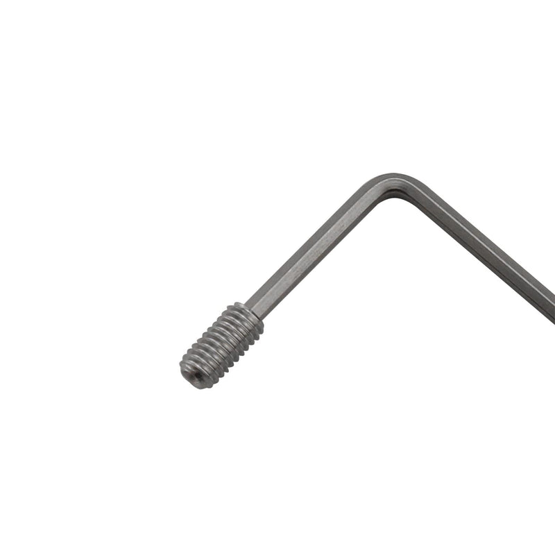 30pcs Stainless Steel Guitar Bridge Saddle Height Adjustment Screws for Fender Stratocaster/Telecaster with Wrench, M3x6
