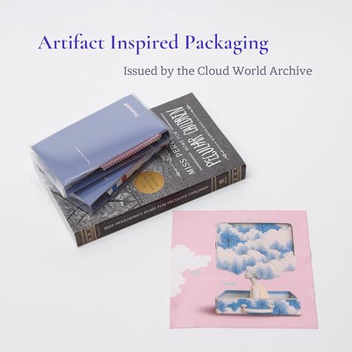 Artistic Microfiber Cleaning Cloth (2-Pack) – Cloud Wonderland Series 01: Suitcase (Imagination) Imagination