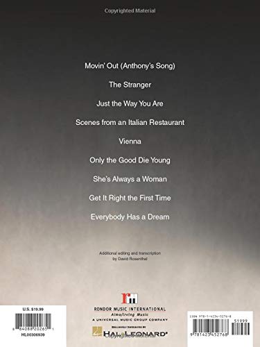 Billy Joel - The Stranger (Piano/Vocal/guitar)