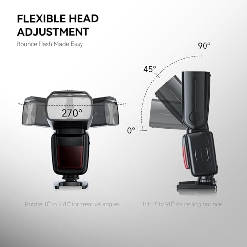 PHOTOOLEX FK300G Camera Flash Speedlite GN33 with Trigger with flash trigger