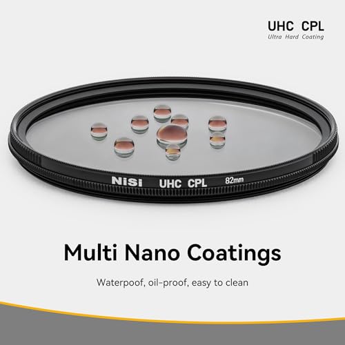 NiSi 55mm UHC CPL, Circular Polarizing Filter, Ultra-Hard Coating