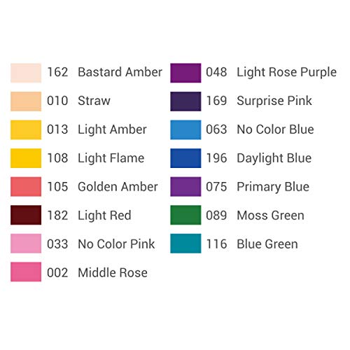 Godox AK-R16 Diffuser Plate with V-11C Color Gel Set (15 Color 30 Pieces)