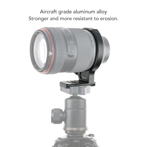 Tripod Mount Ring for AF 35 to 150mm Lens, Lens Tripod Mount Ring Collar with 70mm Quick Release Plate, 1/4 3/8 Inch Screw Hole, Aluminum Alloy Tripod Mount Collar