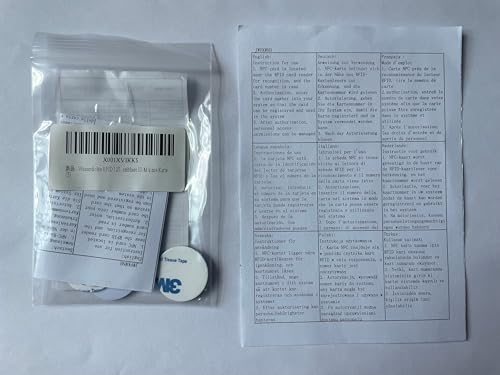 Waterproof RFID 125khz T5577 Chip Rewritable Write-able ID Coin Card (5) 5