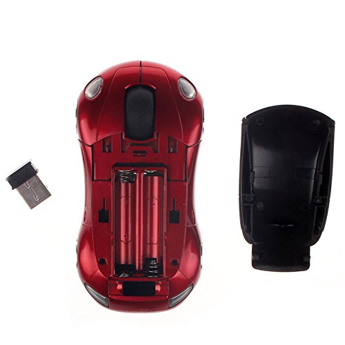 2.4G Wireless Mouse 3D Car Shape Wireless Optical Mouse USB Receiver for Laptop PC