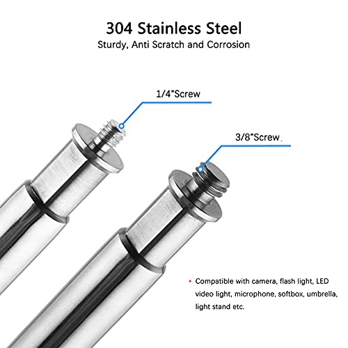 Selens 49 in Extension Grip Crossbar Arm with 1/4" & 3/8" Screw Thread