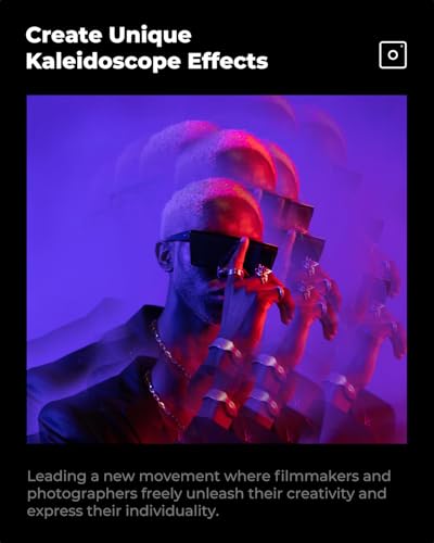 K&F CONCEPT 82mm Kaleidoscope Effects Filter Prism