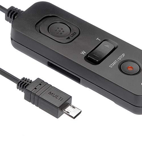 Fotga 59Inch RM-VPR1 Remote Control Shutter Release Cable for Sony A1 A9 A7 A7S A7RV A7R II III IV A9III A6500 A6600 RX100 M7 RX100M6 M4 M5 RX10M3 M4 A77 A99 II FDR-AX700 FX2 FX3 FX30 ZV-1 RM-VPR1 for Sony