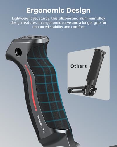 SmallRig Sling Handle Gimbal Handgrip for DJI RS, 180° Adjustable Grip Gimbal Handle