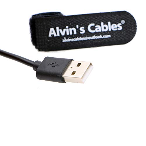 Alvin's Cables 5V to 12V Hirose-4-pin USB-Boost Power-Cable for Sound-Devices 688 633|Zoom F4 F8| Zaxcom