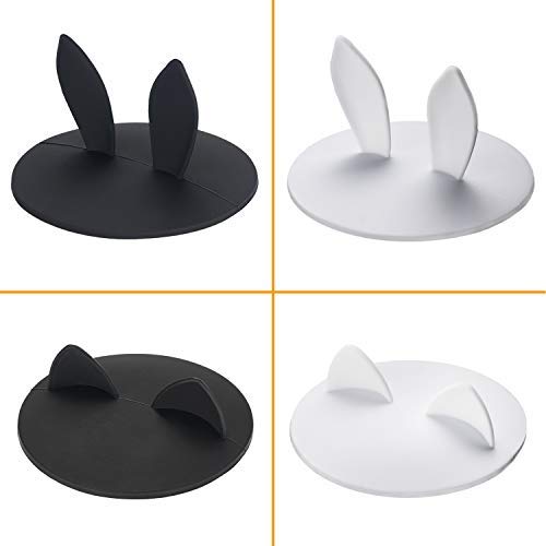 HK Aura Studio 4 Speaker Anti-dust Cover - Silicone Lip for Harman Kardon Soundsticks 4 and Aura Studio 3 Bluetooth Transparent Speaker System (Rabbit White)