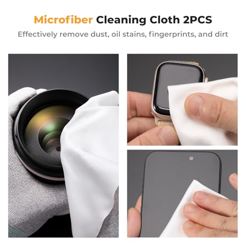 K&F CONCEPT 15-1 Lens Cleaning Kit for DSLR, Phone, Photography Enthusiasts