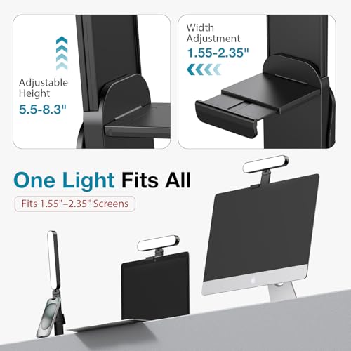 InnoGear Ring Light for Computer On-Camera Monitor Video Conference Light On-Camera Kit