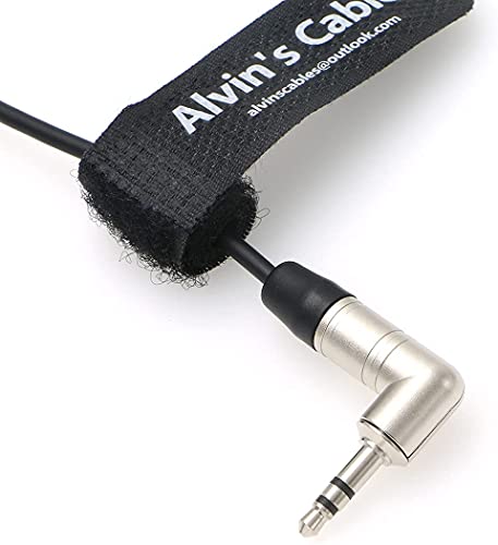 Alvin's Cables Ta5f to 3.5mm Jack TRS Audio-Cable for Lectrosonics-DCHR-Receiver to Camera 20cm|8inches