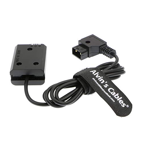 Alvin's Cables NP-FW50 Dummy Battery to D Tap Power Cable for Sony A7R A7S A7II Camera 1M