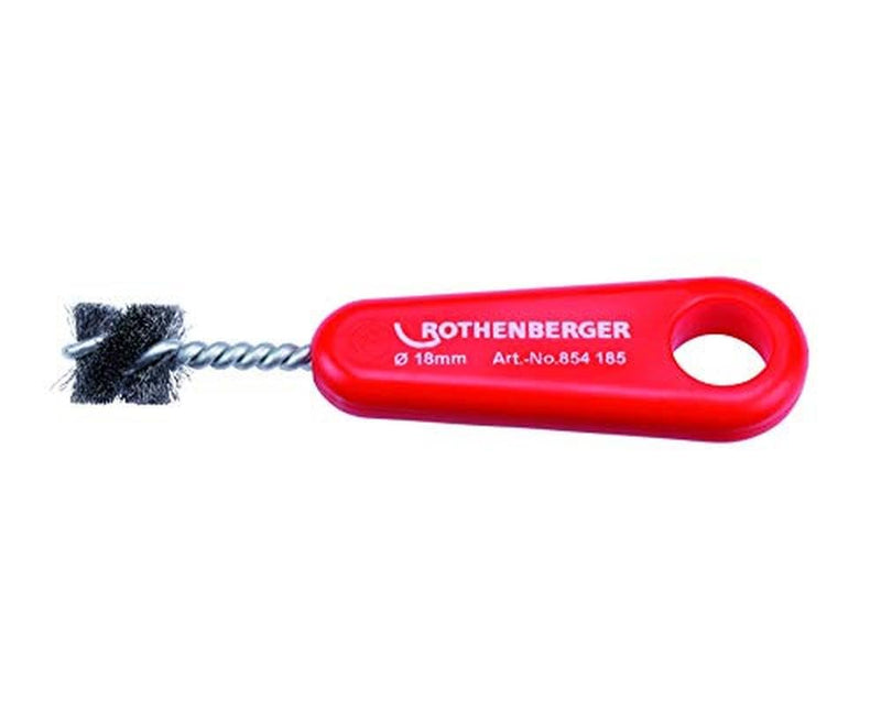 Rothenberger 854181 Internal Brushes for Copper Tube, Red/Silver, 12 mm