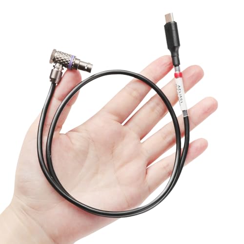 USB-C PD 45W to 2-Pin Right-Angle Power Cable, 24 in Type C PD to Right Angle